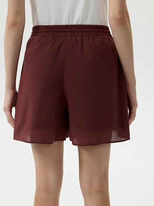 Свободные шорты из хлопка: фото №3