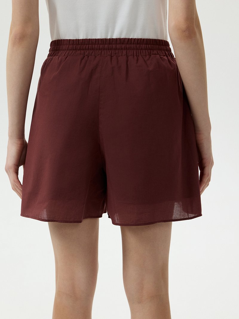 Свободные шорты из хлопка