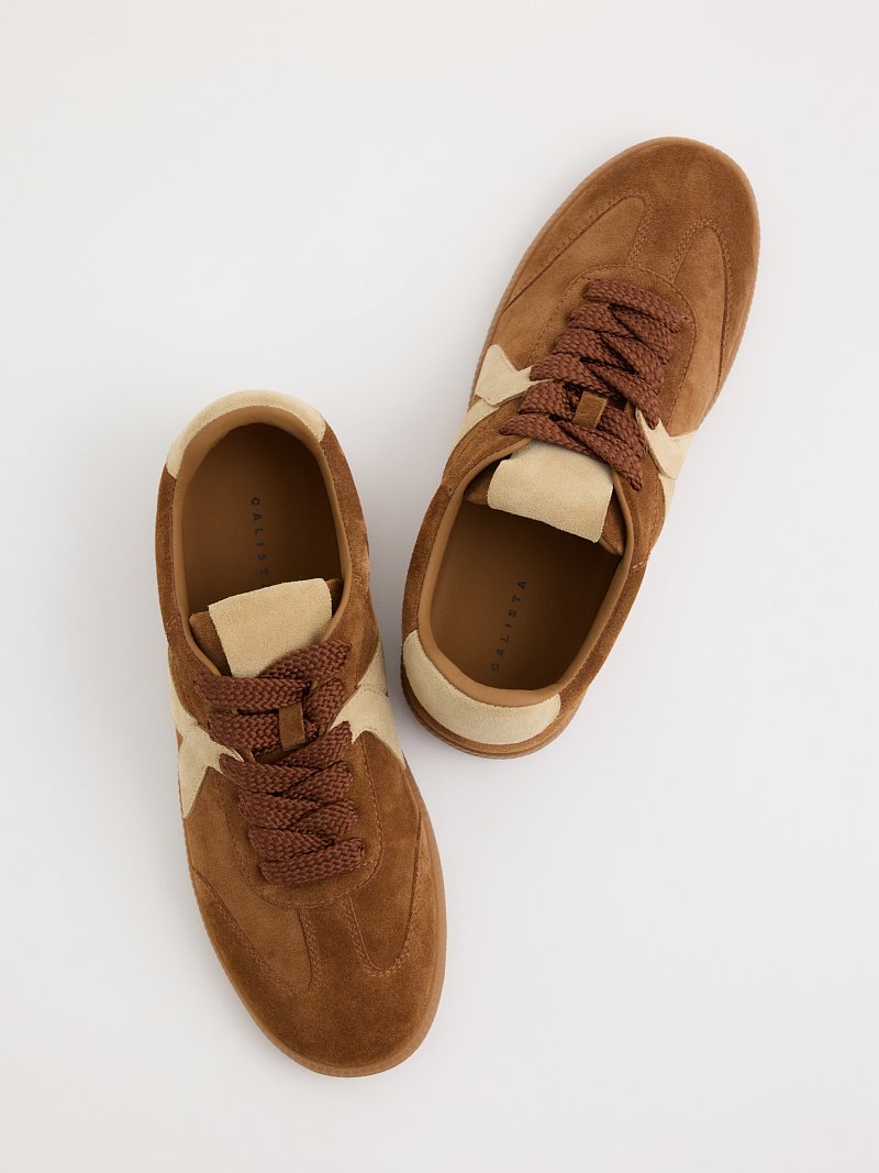 Кеды из натуральной замши