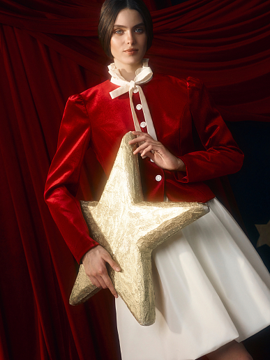 Юбка-баллон из тафты