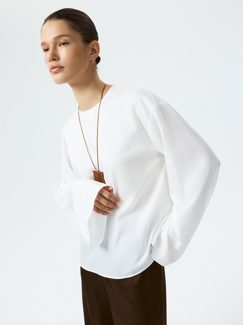 Блуза из лиоцелла