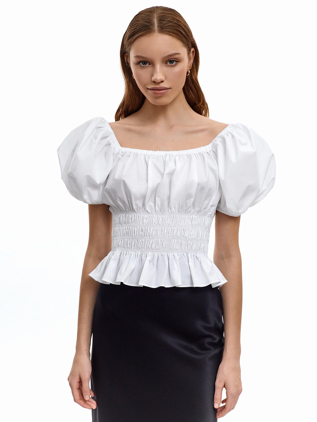 Топ с рукавами буффами : фото №1