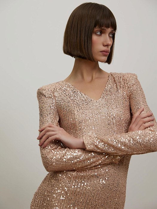Платье в пайетках: фото №3