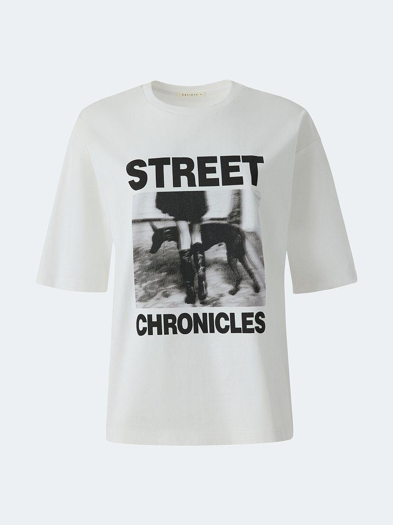 Футболка с принтом