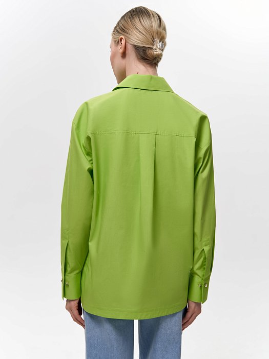 Рубашка с асимметричным низом: фото №2