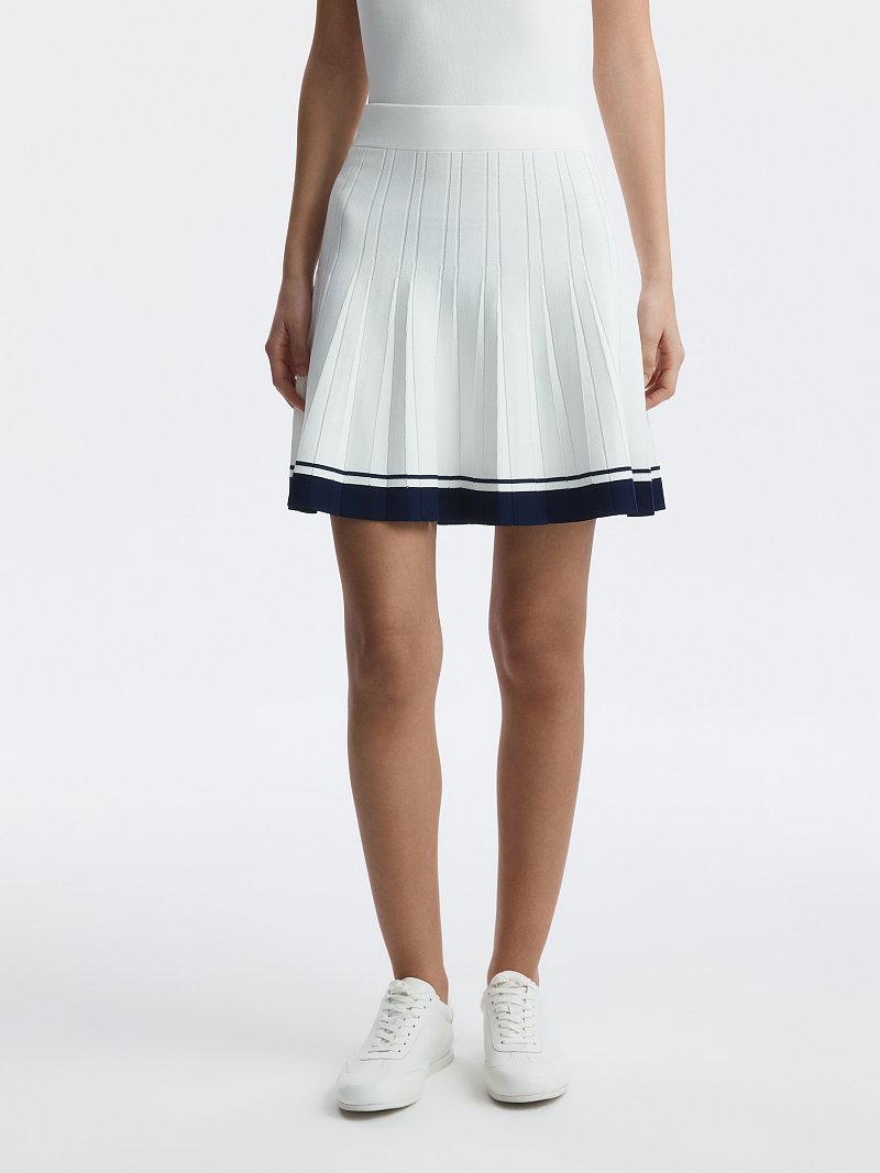 Трикотажная мини-юбка