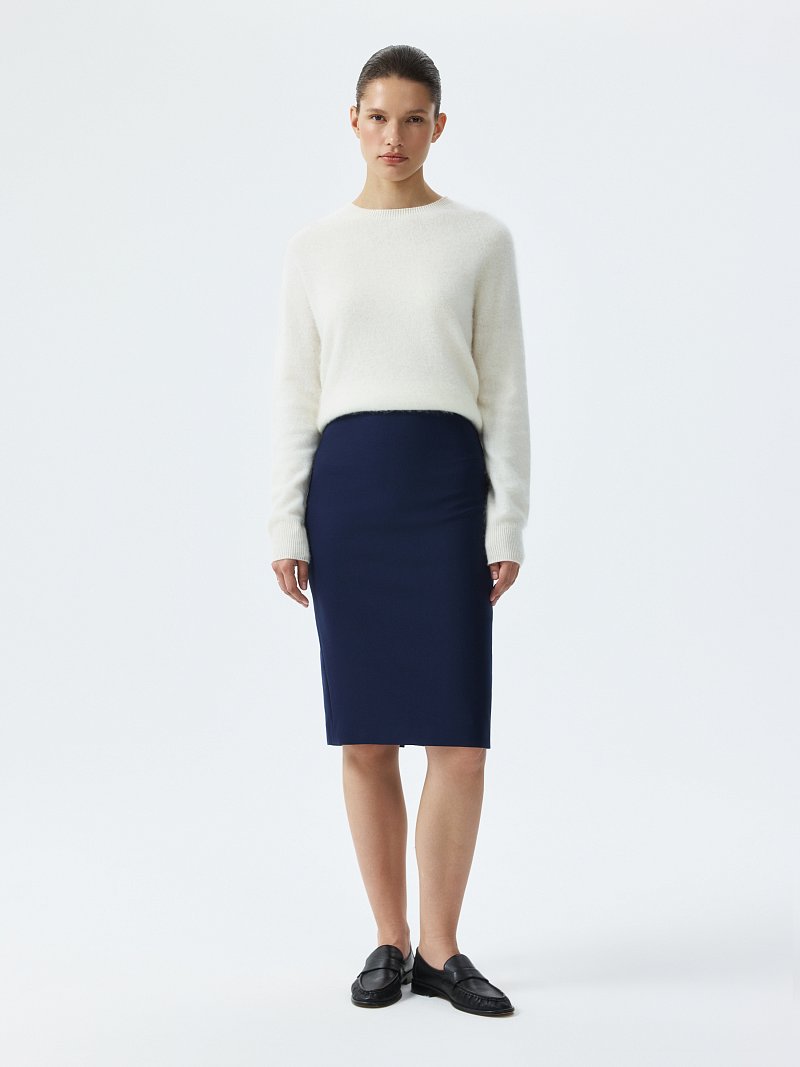 Юбка-карандаш миди