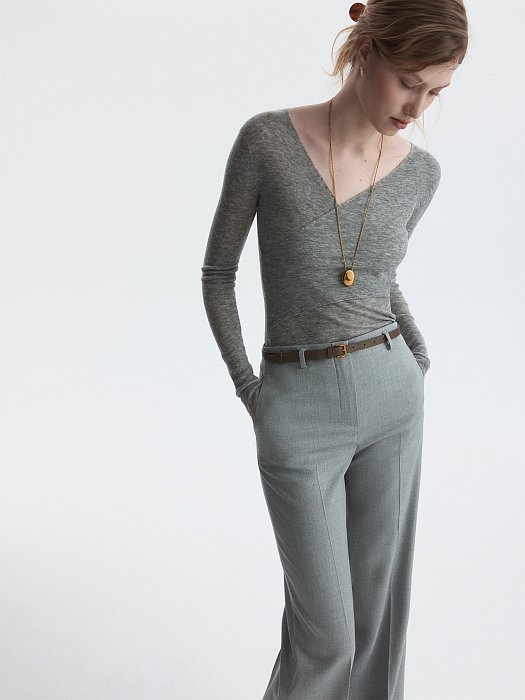 Классические брюки «в елочку»: фото №6