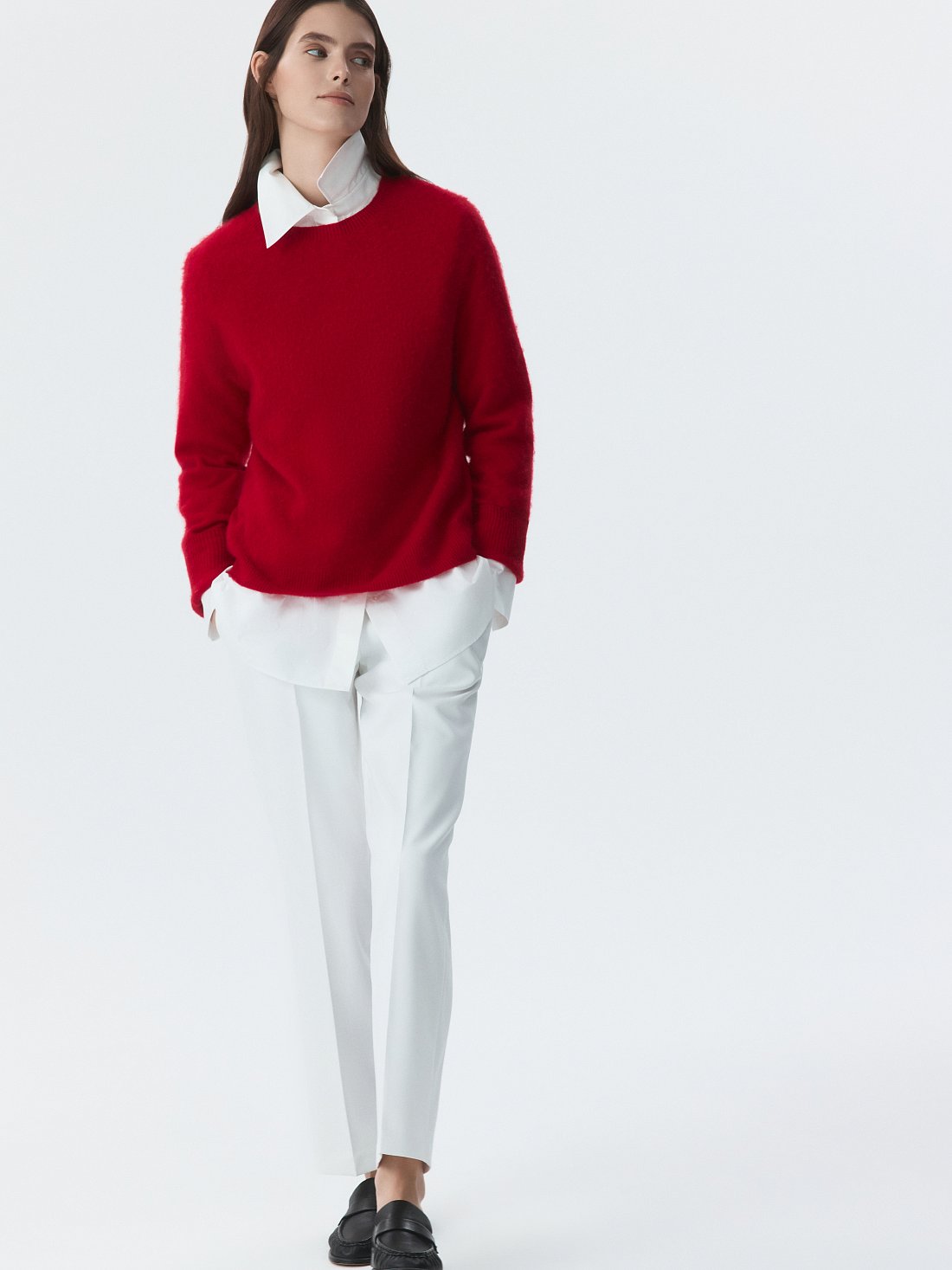 Прямые брюки со стрелками: фото №1