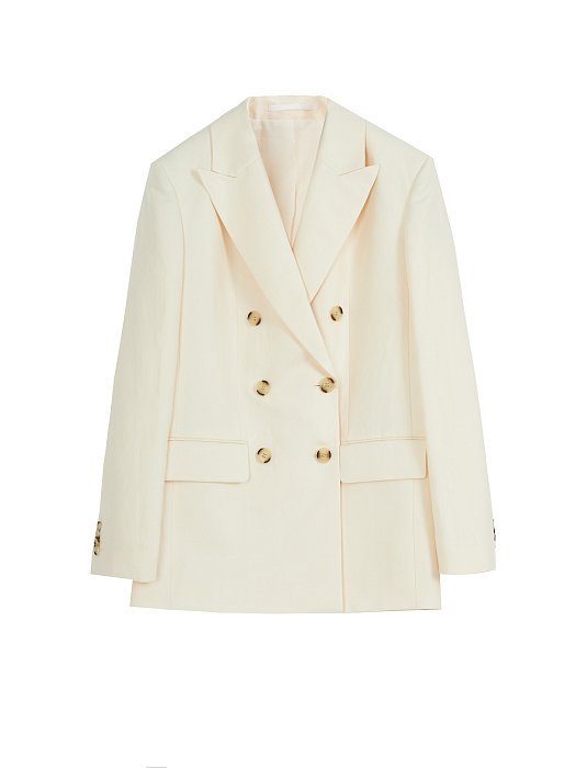 Прямой двубортный жакет : фото №6