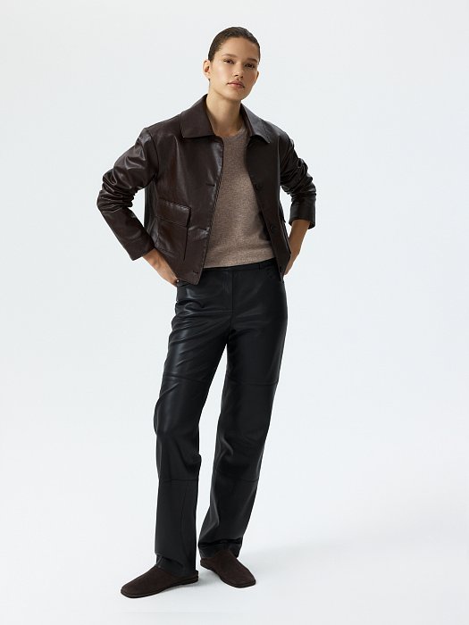 Брюки из экокожи: фото №2