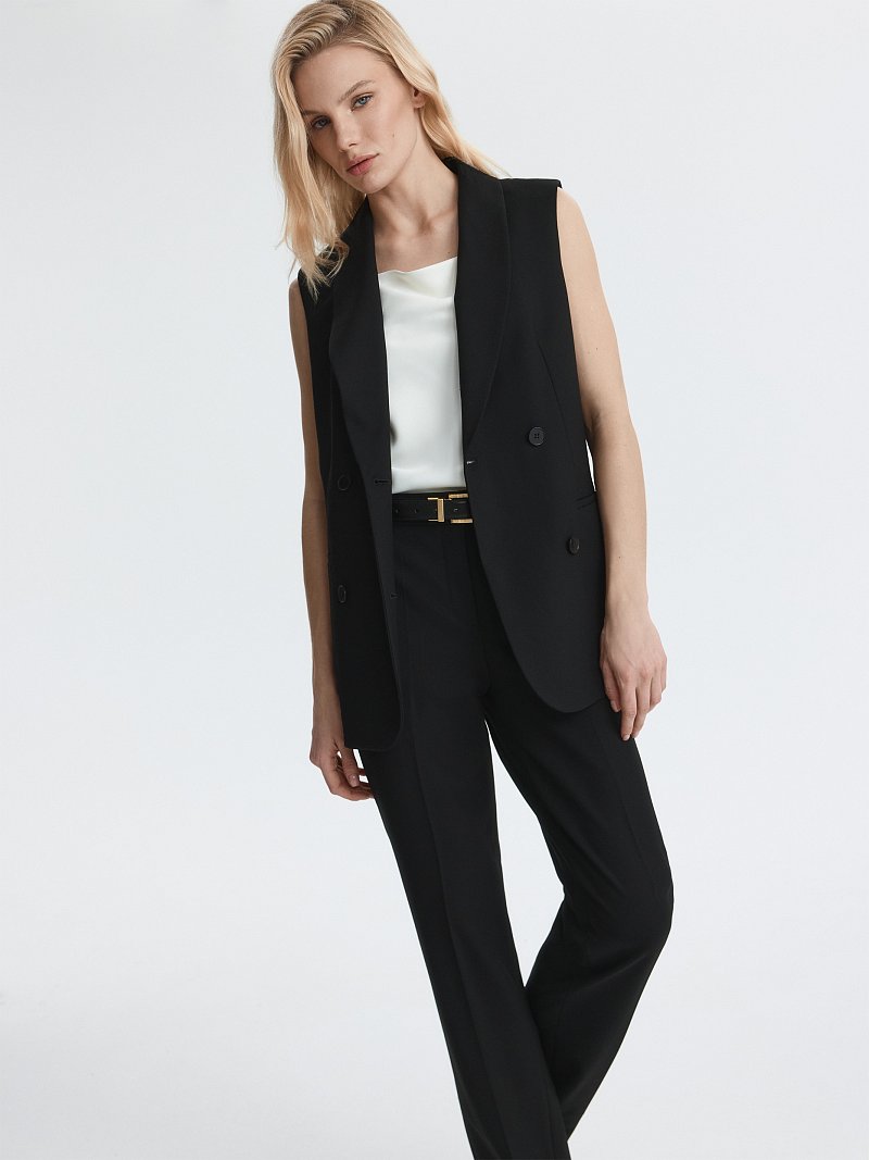 Классические узкие брюки