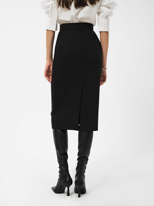 Прямая юбка-карандаш: фото №8