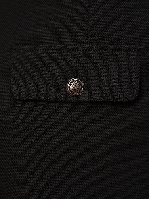 Юбка-мини с тиснеными пуговицами: фото №7