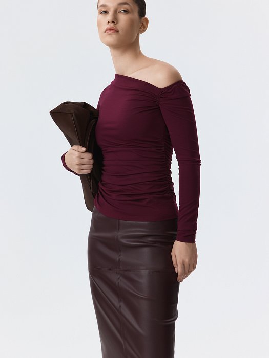 Юбка-карандаш из экокожи : фото №6