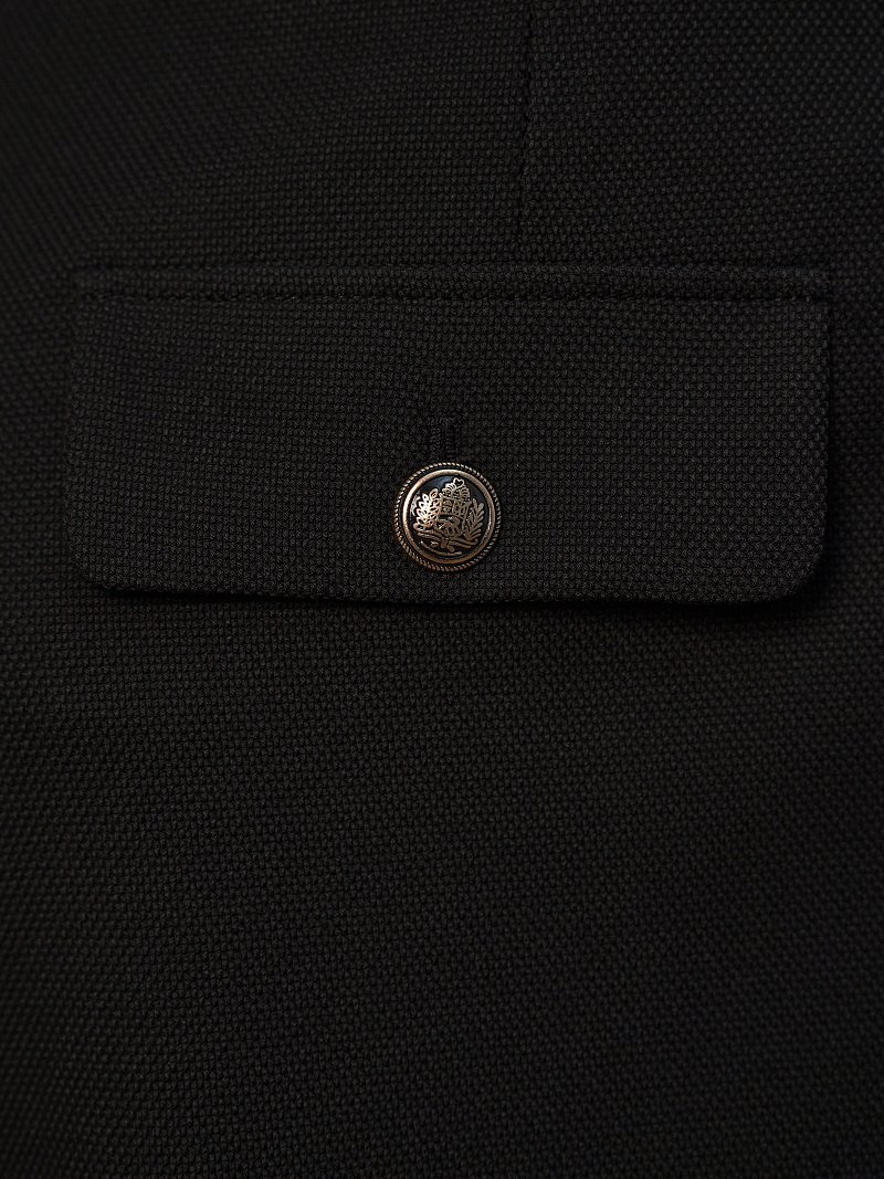 Юбка-мини с тиснеными пуговицами