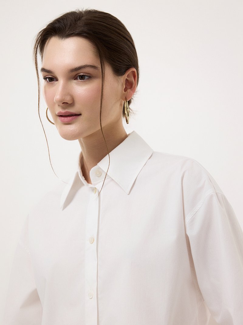 Рубашка-трансформер из хлопка