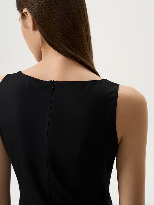 Расклешенное платье из хлопка : фото №5