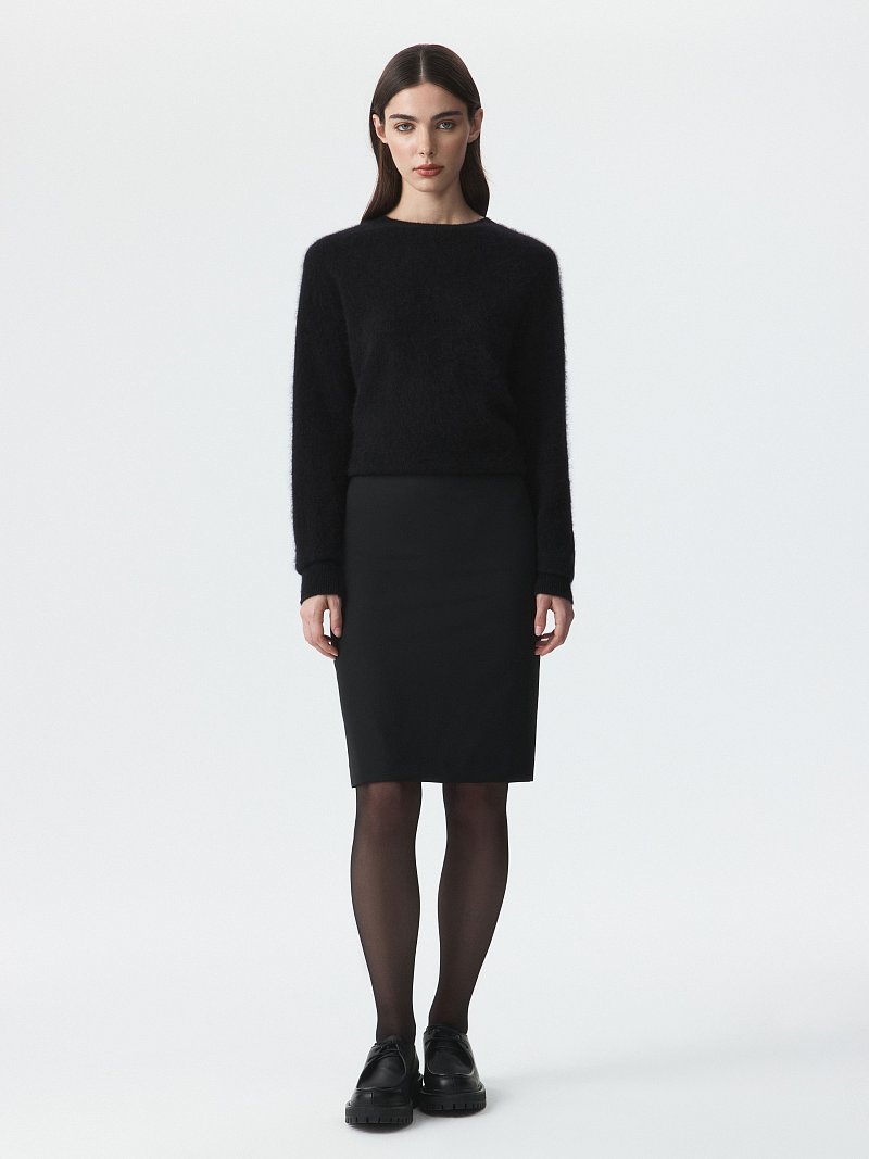 Костюмная мини-юбка