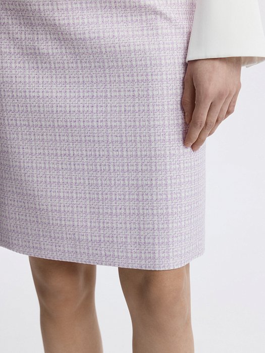 Мини-юбка из твида: фото №4