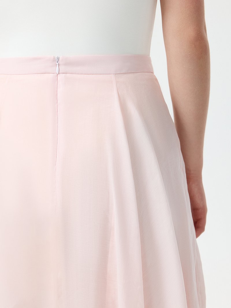 Асимметричная юбка из лиоцелла