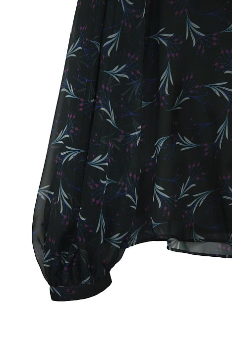 Блуза из шифона с принтом: фото №8