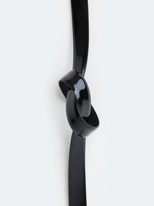 Ремень из лакированной кожи: фото №3