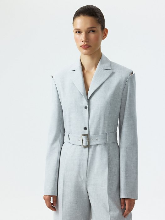 Комбинезон с разрезами на плечах: фото №2