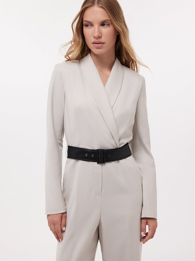 Комбинезон брючный с поясом