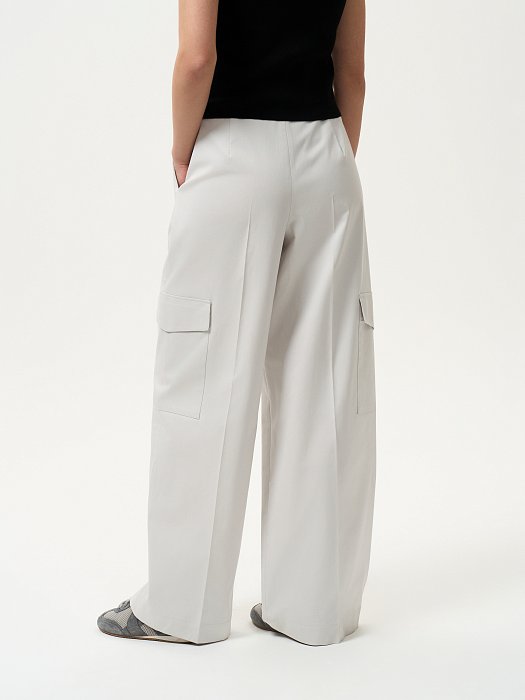 Брюки-карго из хлопка: фото №4