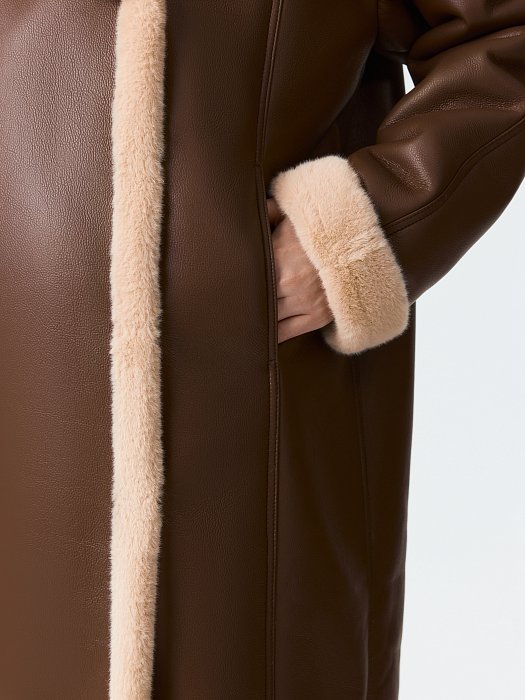 Дубленка из искусственной кожи: фото №5