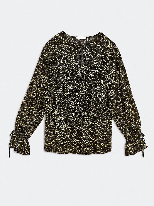 Свободная блуза из шифона: фото №7