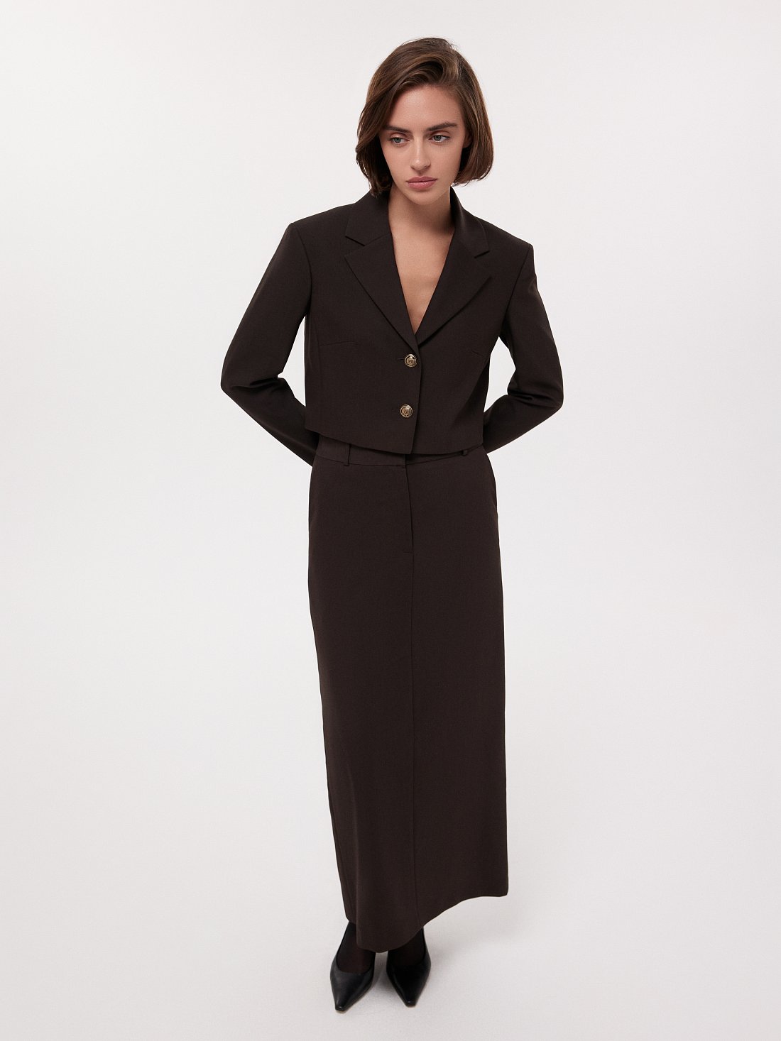 Юбка-макси прямого кроя: фото №1