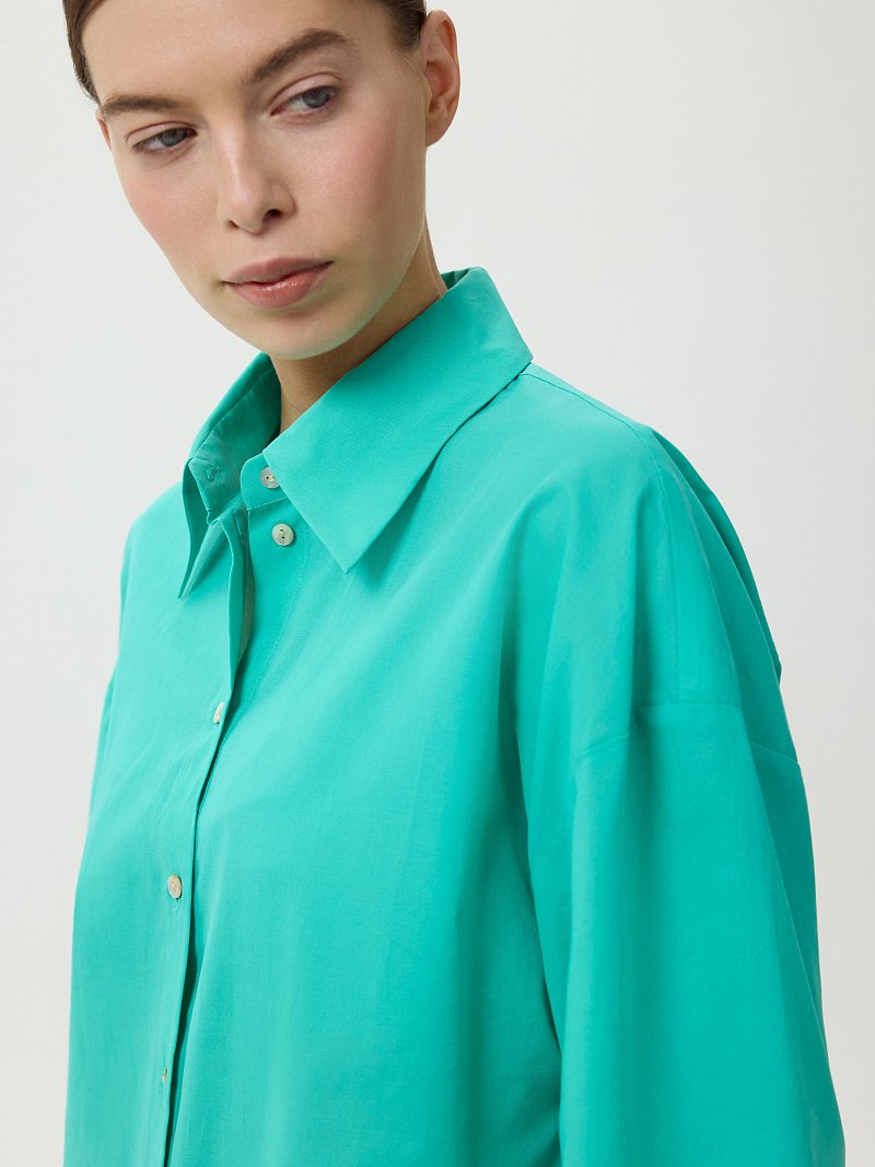 Рубашка с топом из хлопка