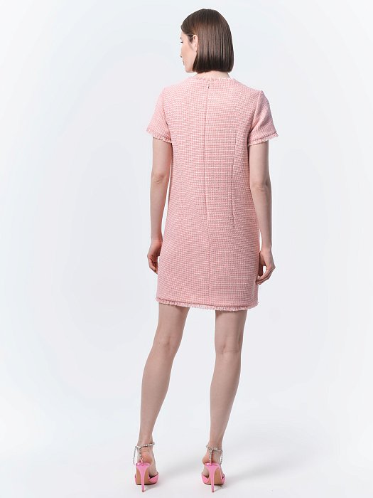 Твидовое платье с карманами: фото №6