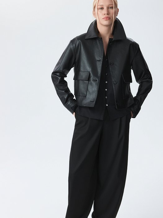 Шаровары из костюмной ткани: фото №2