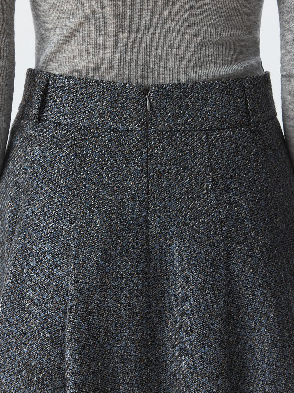 Юбка-миди из букле