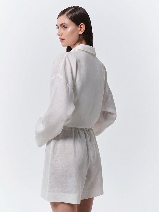 Костюм с рубашкой и шортами: фото №5