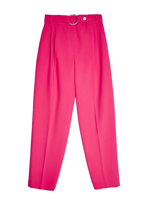 Брюки-бананы с поясом: фото №6