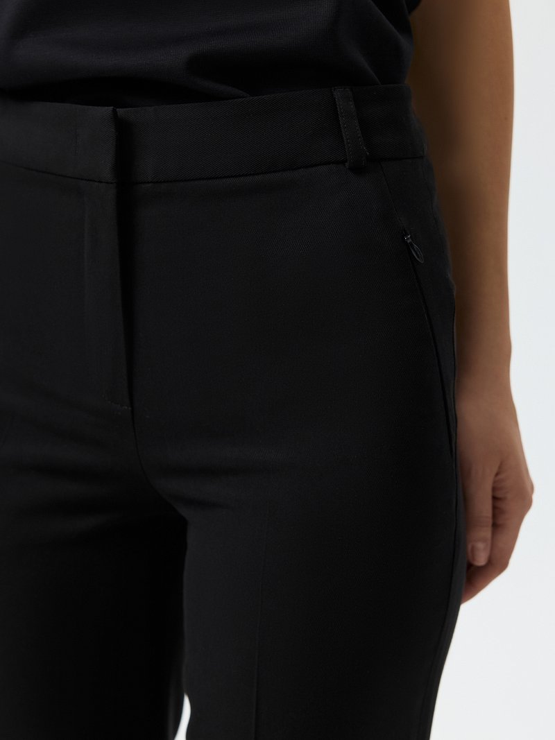 Зауженные брюки из лиоцелла