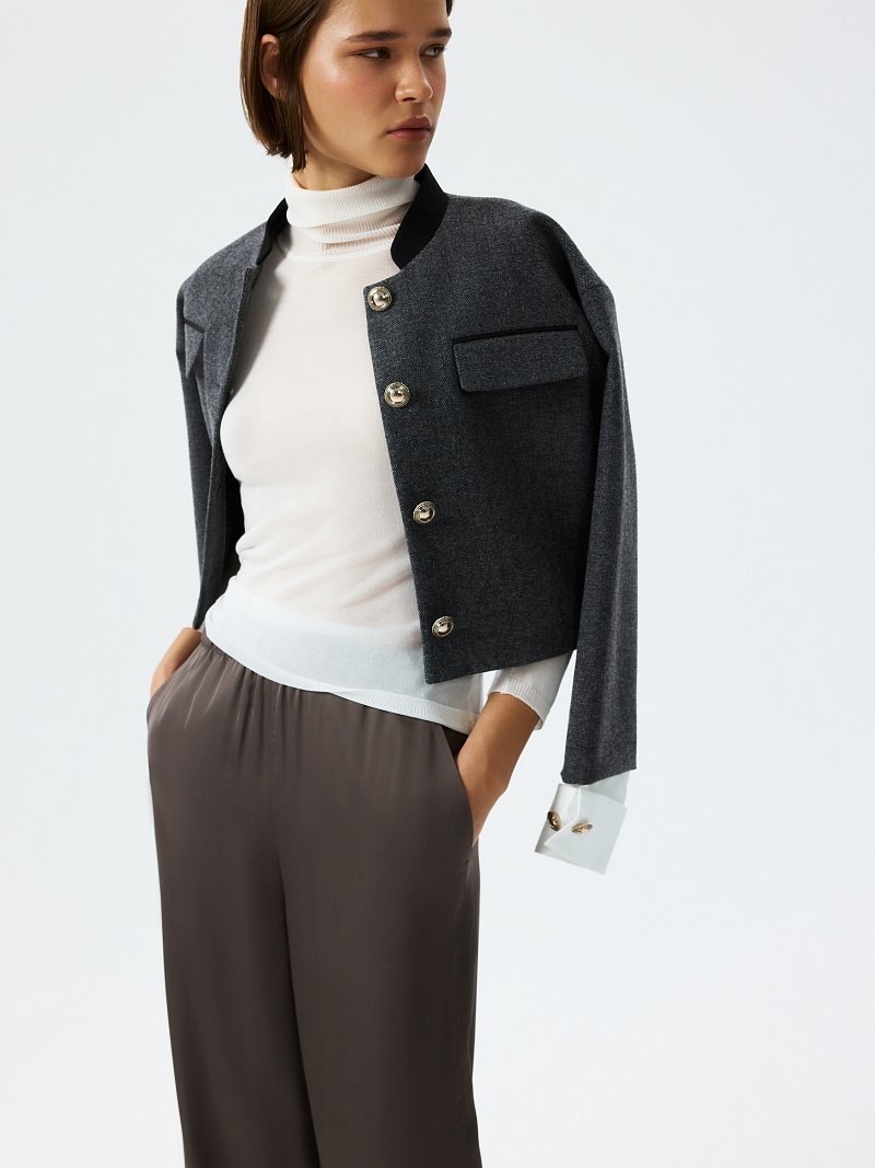 Водолазка с шерстью