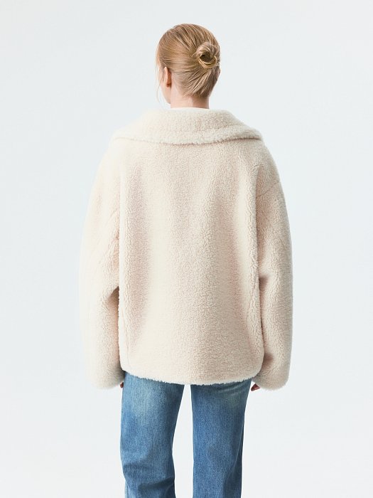 Короткая шуба из искусственного меха: фото №6