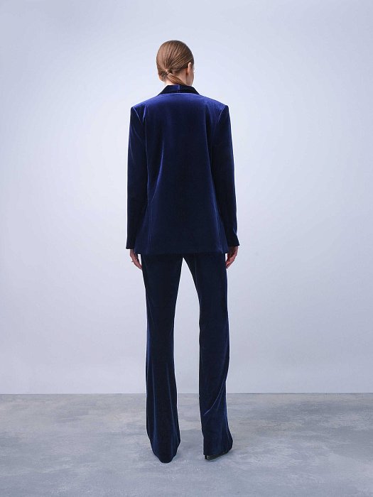 Жакет из бархатной ткани: фото №4