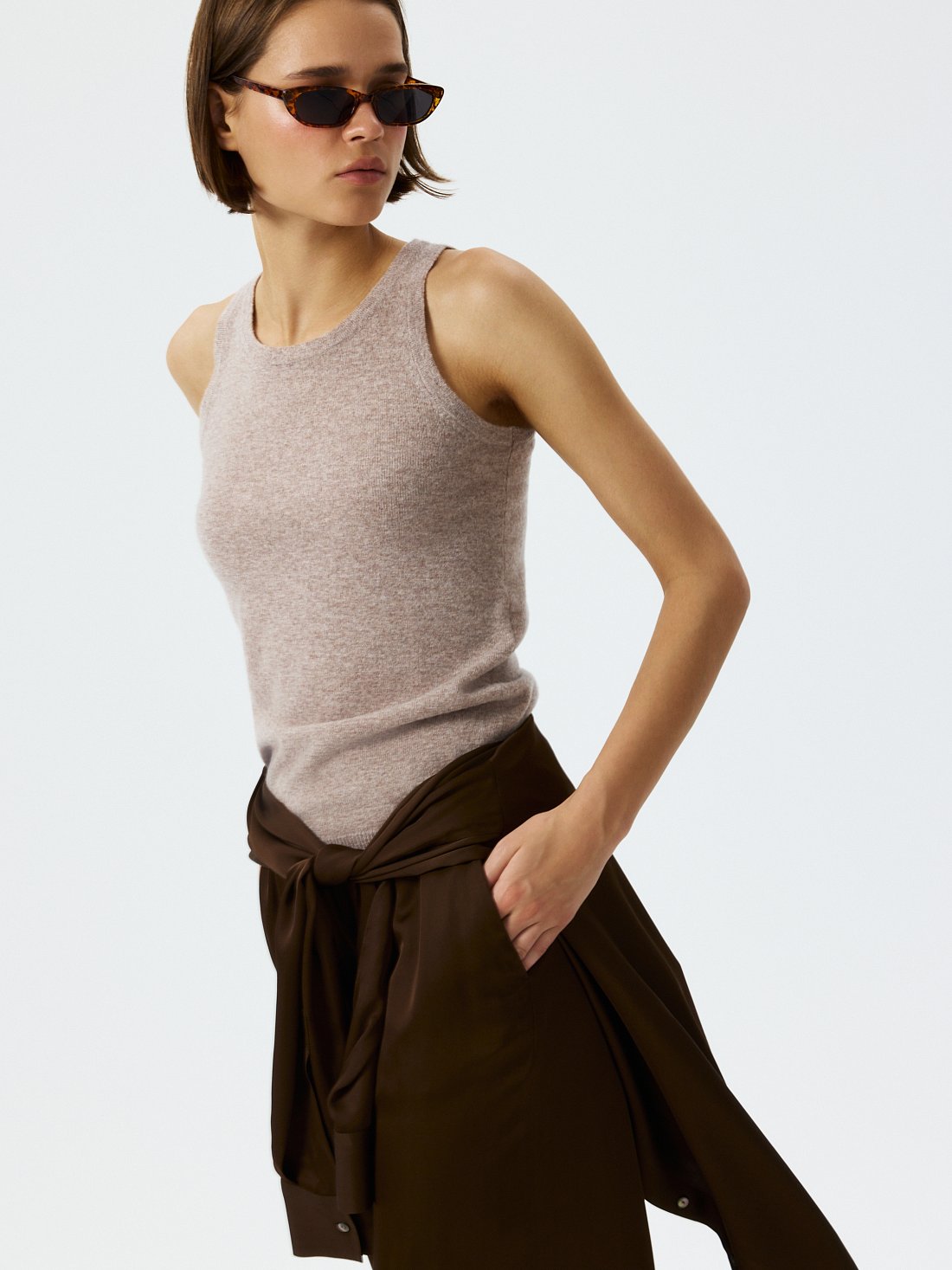 Топ из шерсти мериноса: фото №1