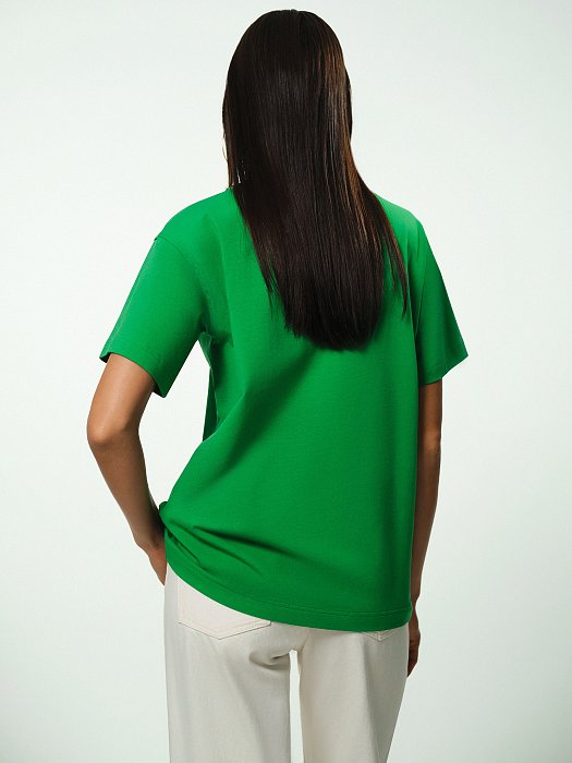 Хлопковая футболка : фото №8