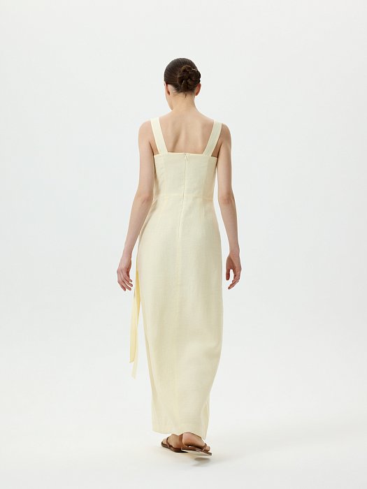 Платье из конопляной ткани: фото №6