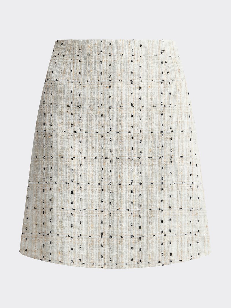 Юбка-трапеция мини