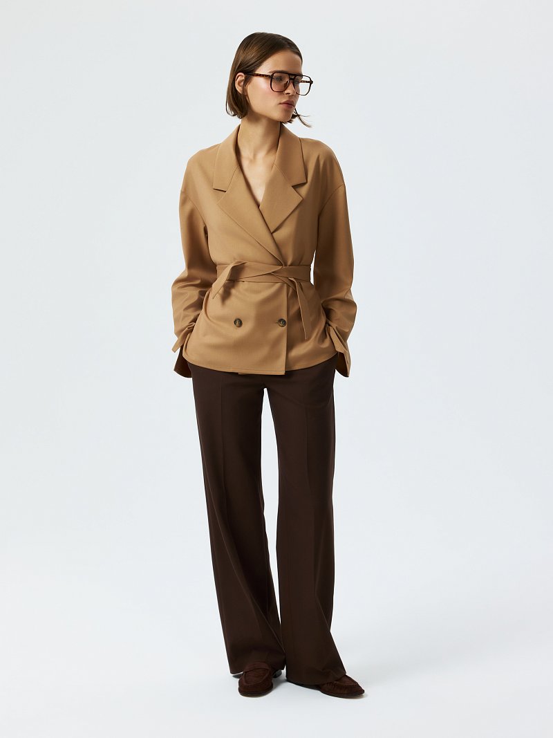 Жакет с поясом (Р158)