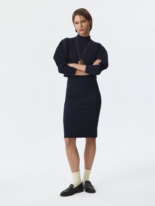 Юбка-карандаш из трикотажа: фото №2