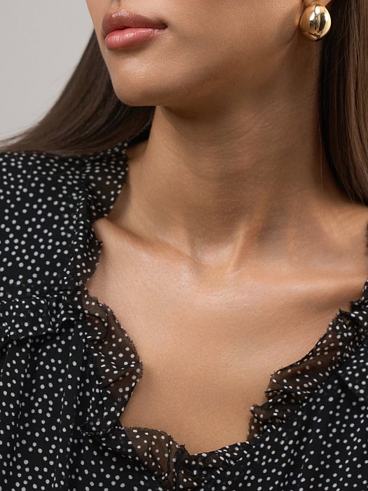 Платье из шифона с принтом: фото №4